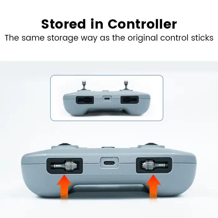 Manette de contrôle pour DJI Avata 360/Neo 2/Mini 5 Pro/Mini 4 Pro/Air 3S