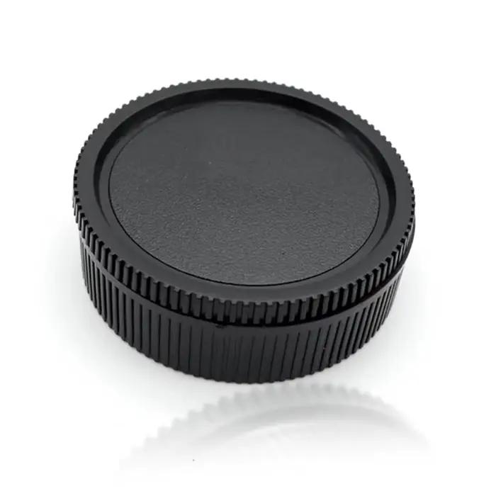 Ensemble de capuchons de protection LinGo pour boîtier et objectif arrière pour monture Leica R