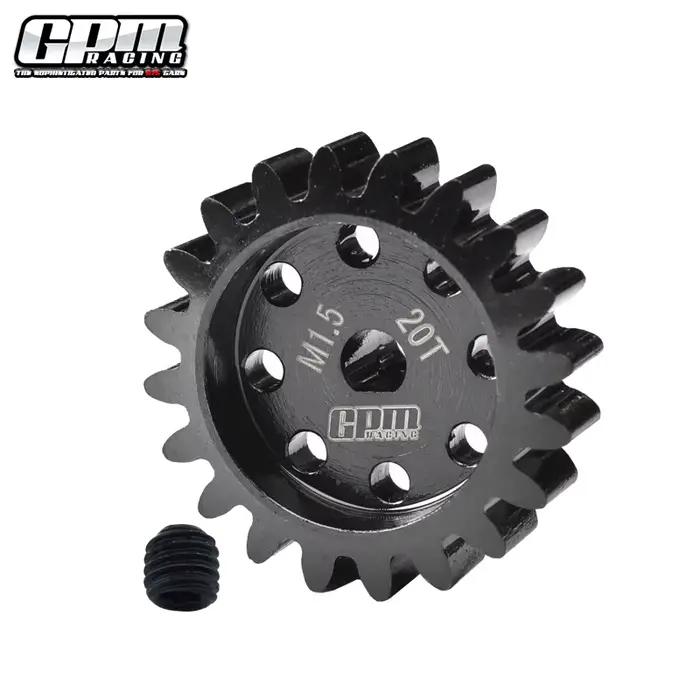 Engrenage de moteur en acier GPM 40Cr 20T/25T pour TRAXXAS 1/5 X-MAXX 6S/8S / 1/6 XRT 8S 78086-4