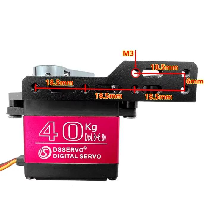 XAERO 45kg cm Servo numérique Paradropper 25T Système de largage aérien pour drone parabolique