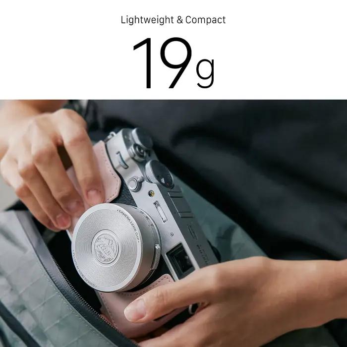 Capuchon d'objectif TILTA TA-T70-LC pour Fujifilm X100VI - Noir/Argent