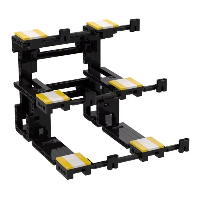 Support d'exposition XL pour modèles de supercars de course compatibles avec les blocs de construction