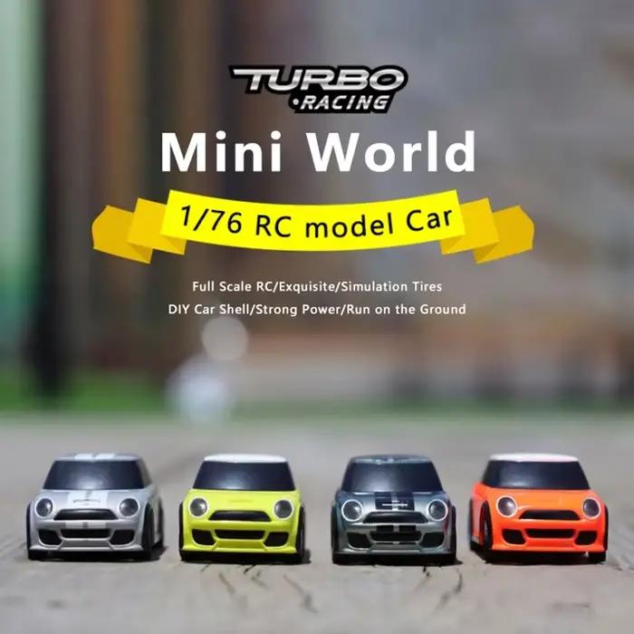 Turbo Racing 1:76 RC voiture Mini course électrique entièrement proportionnelle RTR