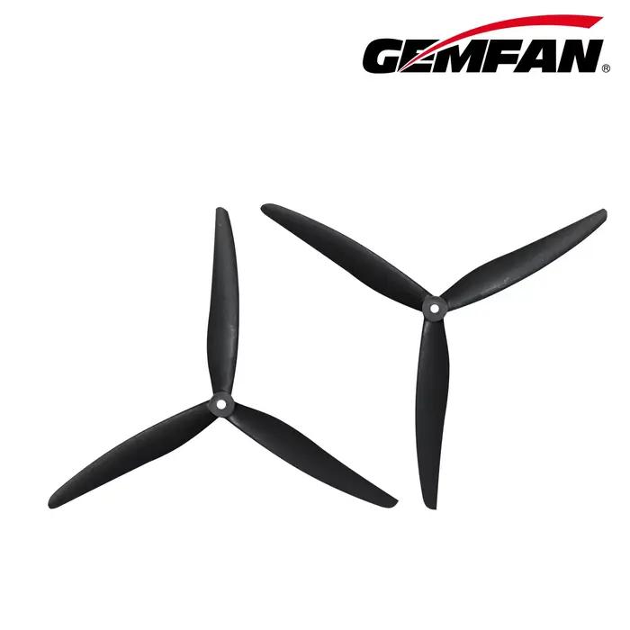 2 paires Gemfan 1170 11X7X3 3 pales 11 pouces fibre de verre hélice en Nylon CW CCW Cinelifter Macro Quad accessoires LR8 RC FPV Drone classe X