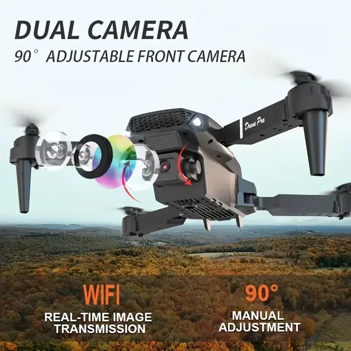 Mini Drone E88 avec double caméra