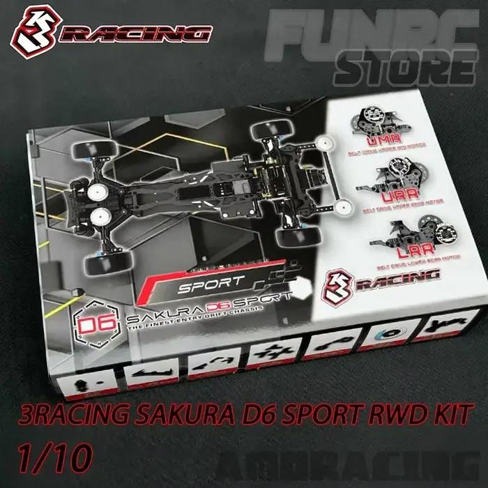 KIT de course Sakura D6 SPORT RWD 1/10 RC