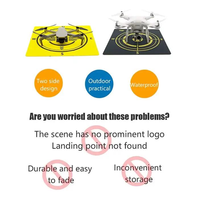 Tapis d'atterrissage pliable et étanche pour importateur DJI AvMiDrone