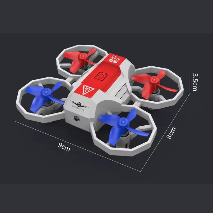 Nouveaux Mini Drones avec musique et lumières pour débutants quadrirotor 36 km/h facile à contrôler hélicoptère RC