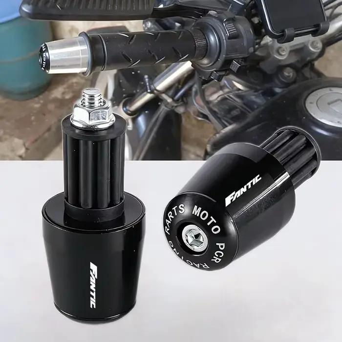 Pour FANTIC CABALLERO FLAT TRACK 125 250 500 RALLY/SCRAMBLER 500 ENDURO RANGE XE125/XEF250 450/XE5 2PCS Poignées de guidon avec bouchons