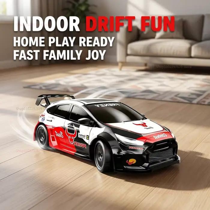 Voiture de course RC 70 km/h, voiture de sport à grande vitesse, 2,4 GHz, 4 roues motrices, moteur brushless, avec lumières LED, voitures télécommandées pour enfants