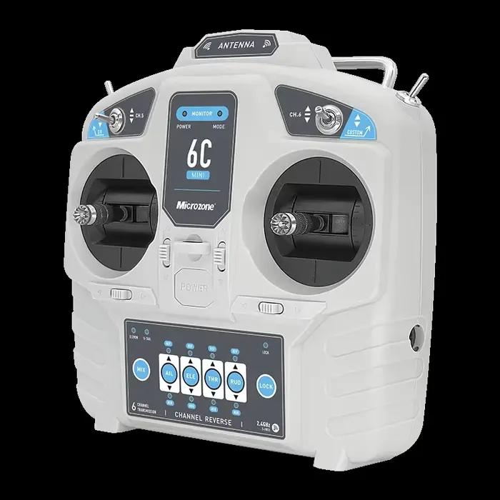 MicroZone-Contrôleur émetteur MC6C Mini V2 2.4G 6CH avec récepteur