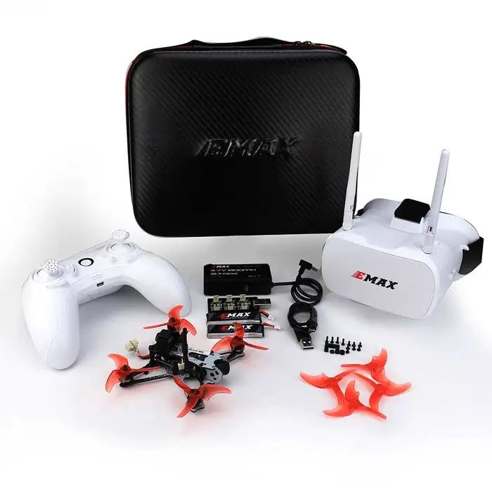 Emax Tinyhawk II 2 Freestyle RTF FPV Racing Drone Kit RunCam Nano2 37CH 25/100/200mW VTX 2S-FrSky Quadcopter avec lunettes