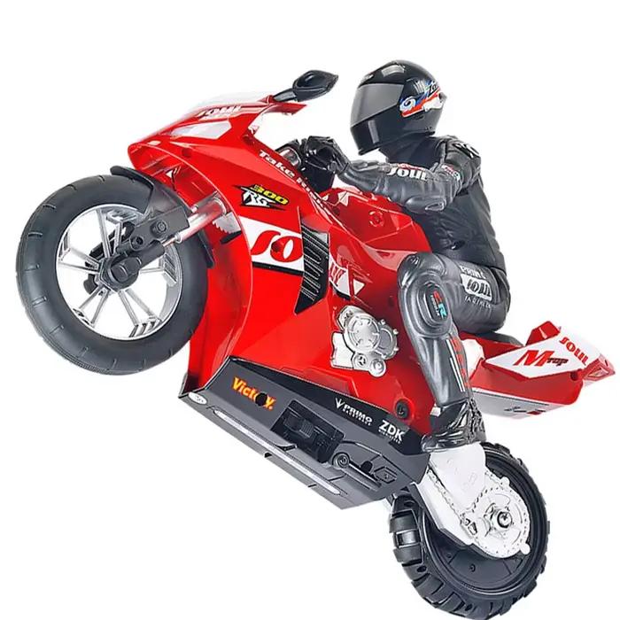 Motos RC 1:6, voitures RC électriques, haute vitesse, 4 canaux, télécommande, moto de course, voiture de drift, cadeau de Noël pour enfants