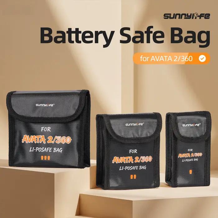 Sac de sécurité pour batterie de drone DJI Avata 360/2