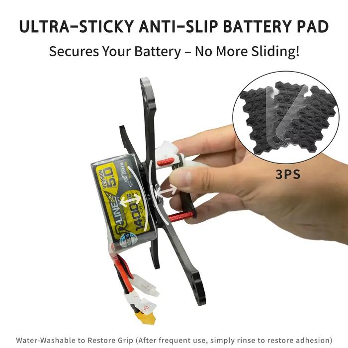 DolphinRC – tampon antidérapant pour batterie lavable