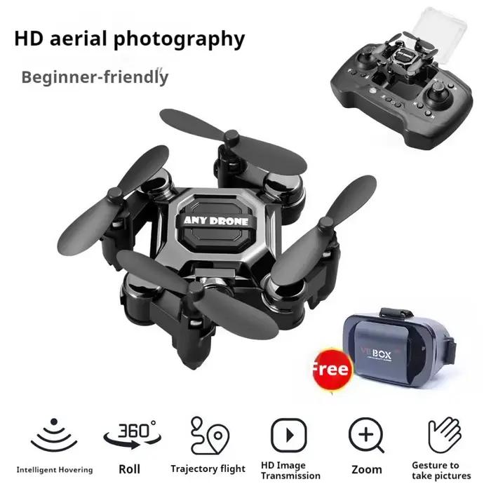 K04 Mini Drone avec caméra Hd Rc quadrirotor Selfie pliable