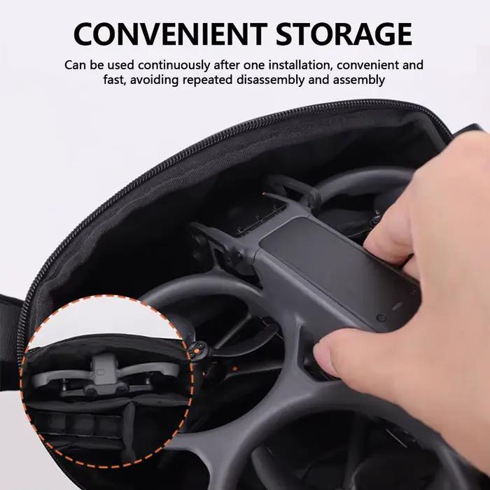 Pare-chocs en alliage d'aluminium pour DJI AVATA2 avec protection anti-collision pour objectif et nacelle barre de protection anti-collision pour drone occassions spéciales photographie aérienne sécurité et style