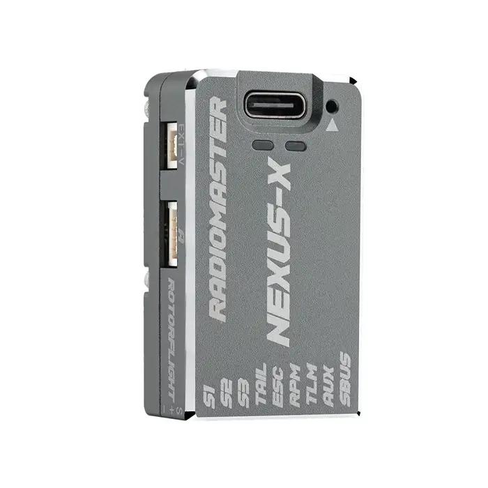 Radiomaster NEXUS-XR/X contrôleur de vol d'hélicoptère 6 axes MEMS intégré 2.4GHz ELRS RX pour hélicoptère à voilure fixe RC