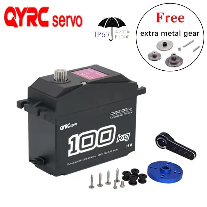 Servomoteur numérique à couple élevé 70KG 80kg 100kg avec bras métallique et engrenage pour voiture RC 1:5 Traxxas