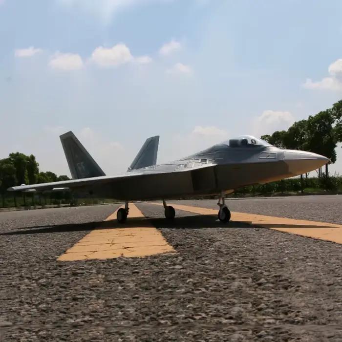 F-22 Raptor 64mm 12 pales RC EDF Jet Version PNP /KIT avec servos/ KIT sans