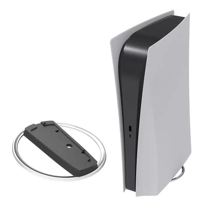 Nouveau support vertical 2025 pour consoles PS5 – Accessoires de base pour PS5 Slim, compatible avec les versions Pro (disque et numérique)