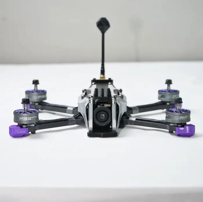 Cadre FPV PXRC 5 pouces Freestyle en fibre de carbone durable