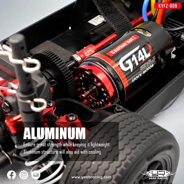 Montage de moteur en aluminium pour KYOSHO FAZER MK2 amélioration performance et fiabilité pour courses RC adolescents adultes
