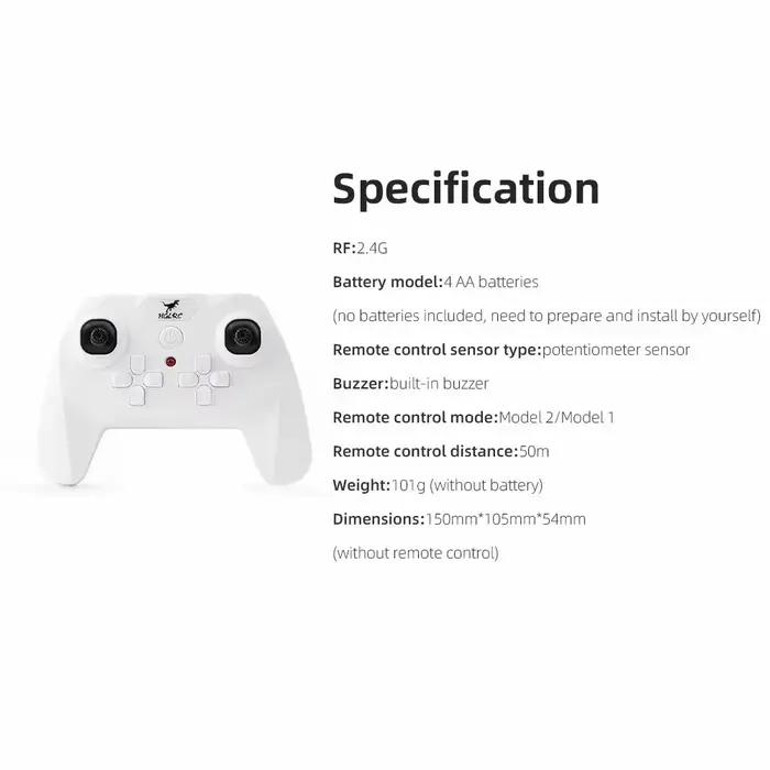 HGLRC A125 Drone de football et télécommande RTF KIt pour l'éducation des enfants débutants pour RC FPV Quadcopter