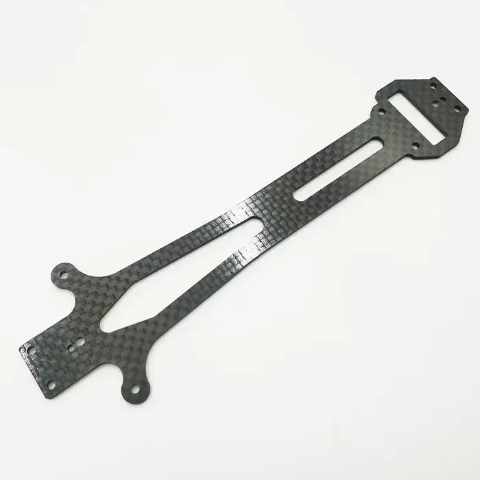 LC Racing fibre de carbone haut orthèse pont EMB-1 EMB-MT 2.0mm 1:14 RC voiture