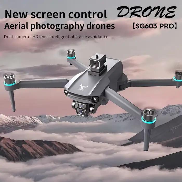 PRO Drone GPS professionnel 8K HD caméra écran tactile télécommande 5G WIFI retour intelligent sans brosse grand UAV RC