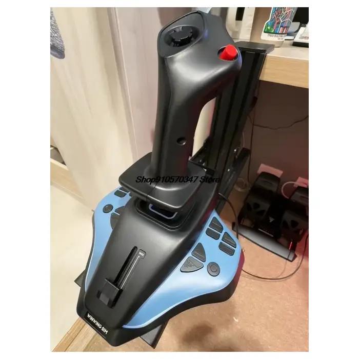 Simulateur de vol Winwing URSA MINOR joystick d'aviation version L Capitaine R Premier Officier compatibles X-Plane MSFS2020 P3D immersion totale expérience de pilotage virtuel