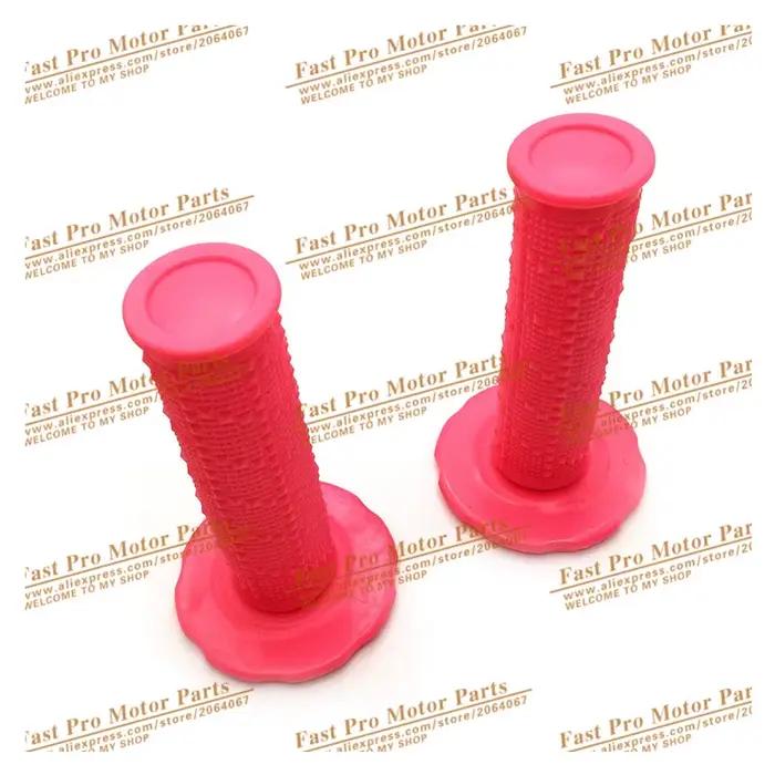 PIT PRO RACING poignées anti-dérapant particules poignée guidon poignée universelle moto Motocross saleté Pit Bike rouge Orange bleu