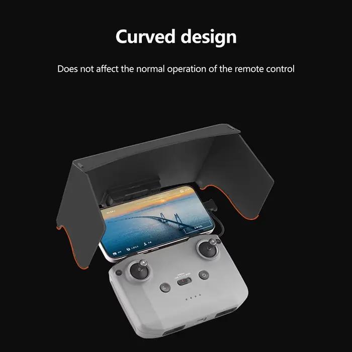 Pare-soleil pliable pour télécommande DJI RC-N1 protection contre l'éblouissement pour Mini 4 Pro Mini 3 Pro accessoire de drone pour vols en plein air occaions spéciales