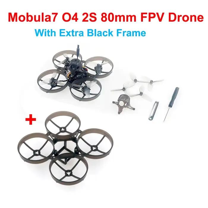 Mobula6 1S 65mm / Mobula7 HD O4 2S 80mm Drone de course FPV Brushless Bwhoop avec Crazybee F4 Lite Runcam Nano3 4-en-1