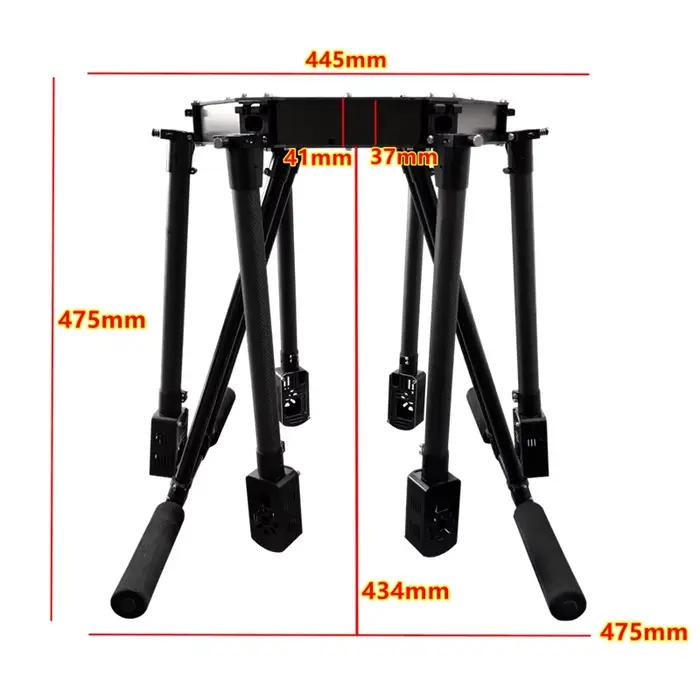 XAERO V1000 1130mm Hexacoptère à Châssis Pliant Support Multifonctionnel pour Drone Filaire UAV de Lancer