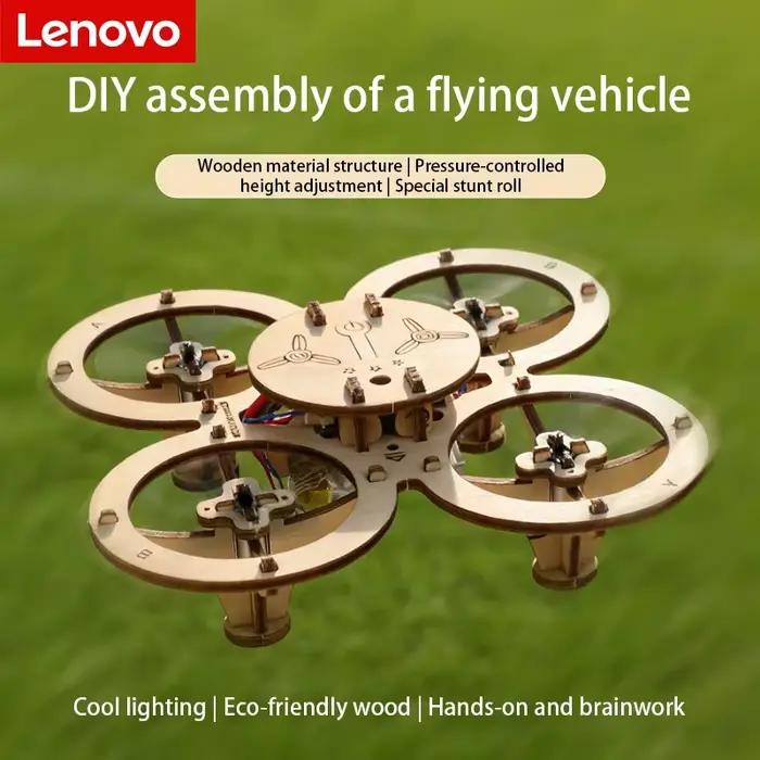 Kit de drone en bois à assembler soi-même