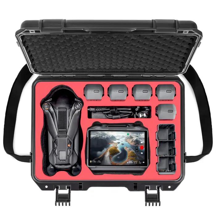 Étui de transport rigide étanche pour drone DJI Mavic 4 Pro Fly More Combo compatible avec la télécommande RC 2/RC Pro 2 et le chargeur Hub