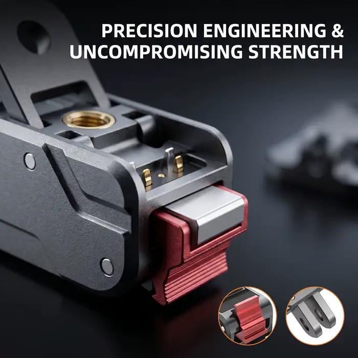 Support de base magnétique à dégagement rapide KC-02 amélioré pour drones DJI Action 3 4 5FRO - Compatible avec la