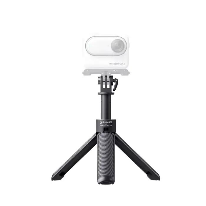 Trépied, trépied et bâton selfie Insta360 Mini 2 en 1 d'origine tout en un. Petit et léger pour les déplacements.