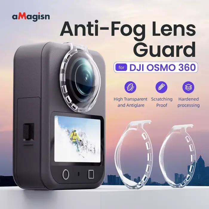 Protections d'objectif transparentes aMagisn pour DJI Osmo 360