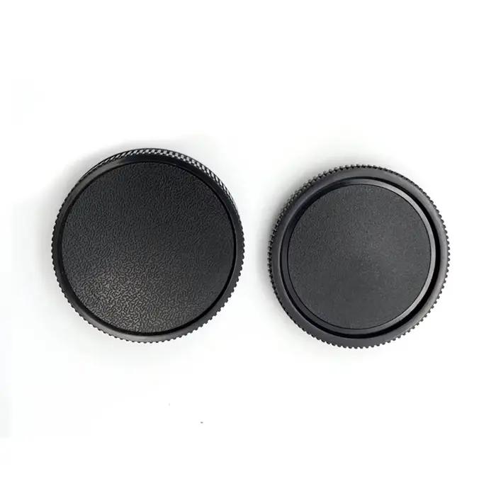 Ensemble de capuchons de protection LinGo pour boîtier et objectif arrière pour monture Leica R