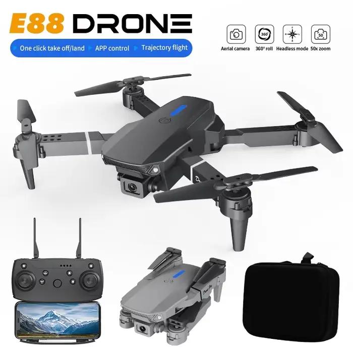 Drone extérieur E88, WIFI intégré