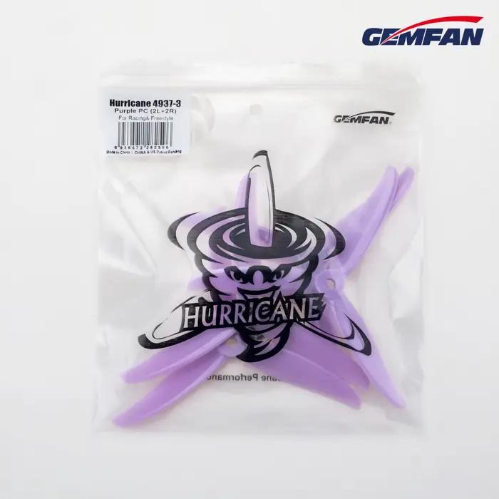 4937-3 hélice Gemfan ouragan 3 pales course Freestyle accessoires PC Multirotor FPV pièces RC