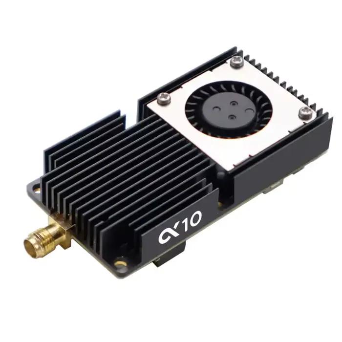 Drone AKK 10W 5.8GHz bande Ultra large 80 canaux FPV VTX Alpha 10 accessoires d'émetteur vidéo