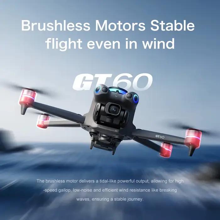Drone photographique 2026 GT60 avec évitement d'obstacles
