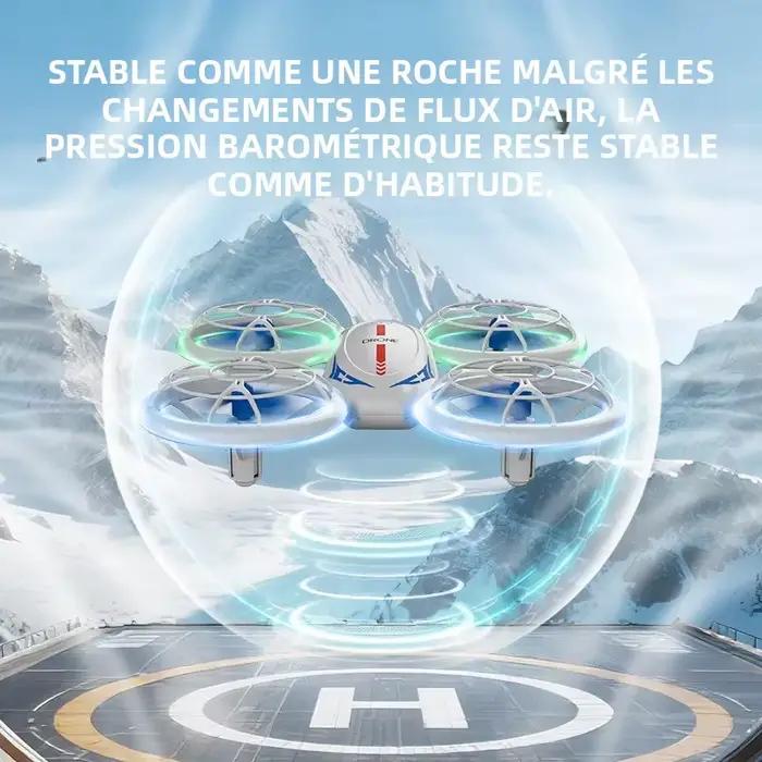Drone RC miniature JJRC H136 H127 2026 avec GPS, drone de compétition, avion d'entraînement pour débutants, quadricoptère avec LED, jouet pour enfants et adultes, cadeau