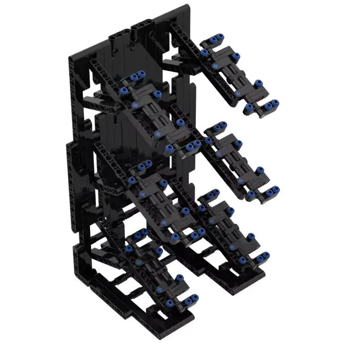 Support d'exposition XL pour modèles de supercars de course compatibles avec les blocs de construction