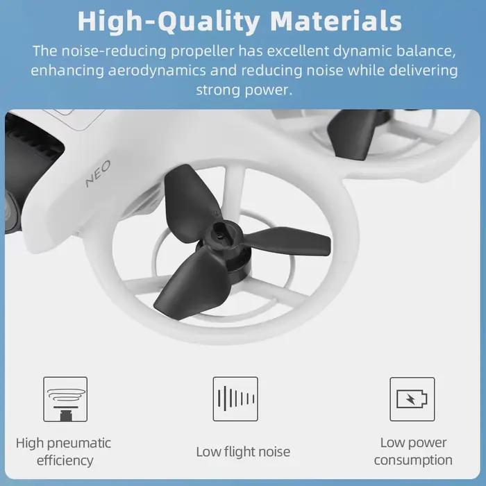 BRDRC pour DJI NEO accessoires Collection cardan pare-chocs protecteur capuchon d'objectif Film trempé hélice de train d'atterrissage pour Drone DJI Neo