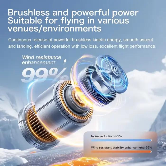 Nouveau drone GT8 8K HD professionnel 360 ° Caméras doubles GPS 5G WIFI Moteurs sans balais Évitement des obstacles