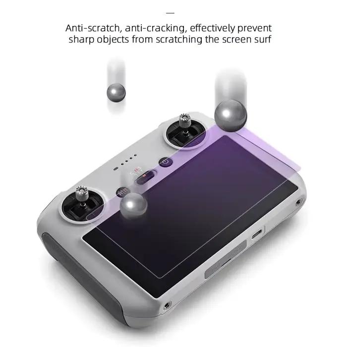 Film trempé violet pour MINI 3 Pro pour DJI RC